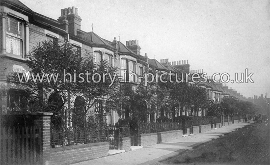 Priory Avenue, Walthamstow, London. c.1906